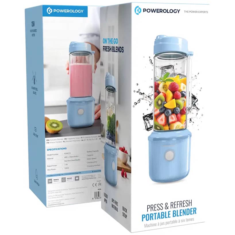 مخلوط کن پاورولوژی Powerology Press & Refresh Portable Blender